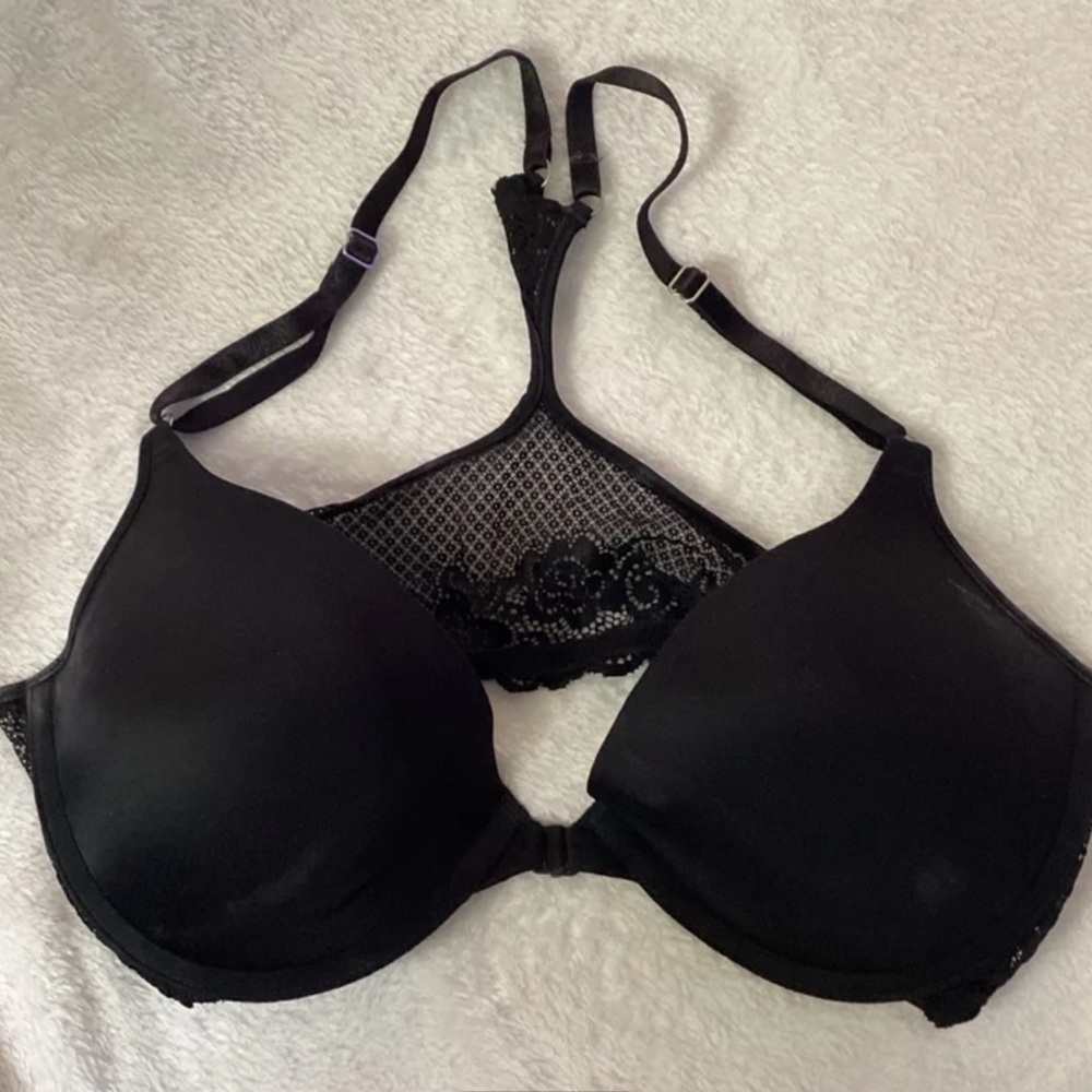 Maidenform Black Lace Detail Bra